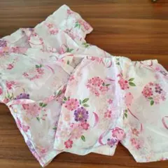 甚平　80サイズ　女の子用　上下セット