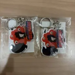 ミャクミャク 初耳怪談EXPO チャーム付きキーホルダー 2個 新品
