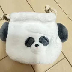 くずみちゃんのミニポーチ 巾着 パンダ