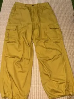 【美品】BEN DAVIS ベンデイビス カーゴパンツ イエロー ワイド バギー