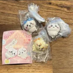 ちいかわ　フィギュアキーホルダー２　３点セット【ちいかわ、ハチワレ、シーサー】
