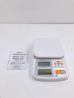 DRETEC デジタルキッチンスケール KS-110 1kg計 ホワイトのサムネイル