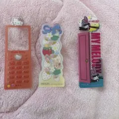 サンリオキャラクターズ ブックマークコレクション　　3個セット