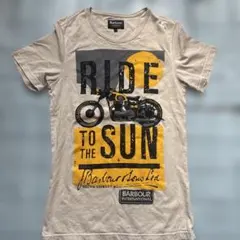 ✨Barbour International バイクプリント Tシャツ Sのサムネイル