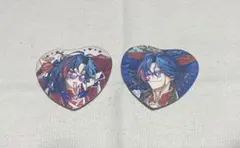 にじさんじ Rose Valentineランダムハート型缶バッジ 魁星 2点