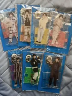 バラ売り可 なにわ男子 パジャマ アクリルスタンド 7個セット可
