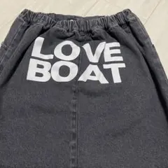 LOVE BOAT ダークグレー スカート