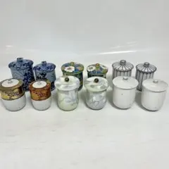【高級和食器】深川製磁 たち吉 九谷焼など 蓋付き湯呑み 2客×6セット 計12
