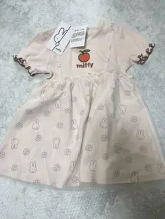 miffy ベージュ ワンピース 90