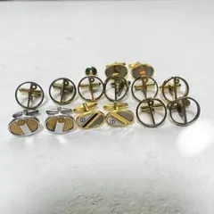 Dunhill ダンヒル カフス タイタック セット まとめ売り