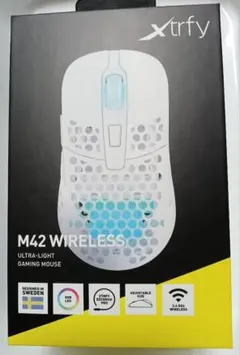 Xtrfy M42 Wireless ゲーミングマウス ホワイトのサムネイル
