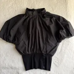 SLY WAIST RIB BALLOON BL 黒 フリー 新品タグ付のサムネイル