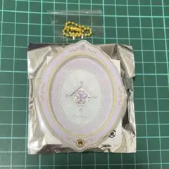 フクヤ　特典　パピヨンクリスタルミニアクリルフレーム　パープル　紫