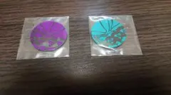 漆黒のガイスト 白銀のランス ジャンボパックセット コイン2種【未開封】