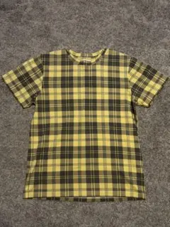 BEAMS BOY チェック柄 Tシャツ イエローのサムネイル