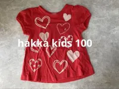 hakka kids ハートTシャツ　100のサムネイル
