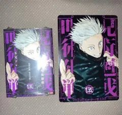 呪術廻戦 リミックス版 5巻 アニメイト特典 ビジュアルボード付き 五条悟