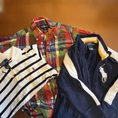 Polo by Ralph Lauren ポロシャツ 4/4T 3点セット