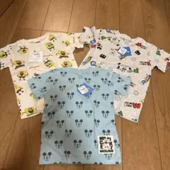 スポンジボブ・ミッキー Tシャツ 3枚セットのサムネイル