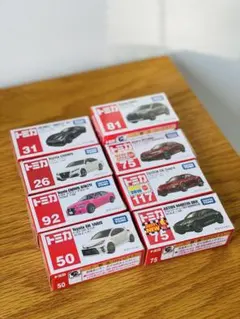 廃盤トミカ ミニカー 8台セット
