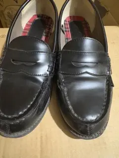 ブラックレザー ローファー