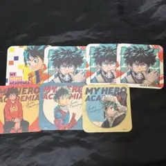 僕のヒーローアカデミア アートコースター 緑谷 爆豪 原画展 ヒロアカ展