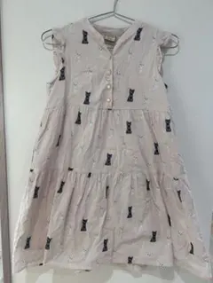 UNIQLO PAUL & JOE ノースリーブ ワンピース　猫柄