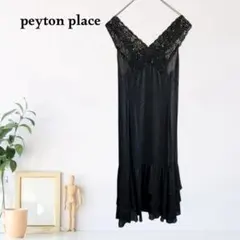 zC1385【XXL】peyton place キャミワンピ レース ラメのサムネイル