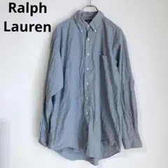 ボタンダウンシャツ長袖 l