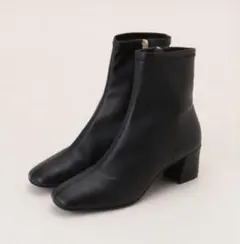 LE TALON 5cmスクエアフィットショートブーツ