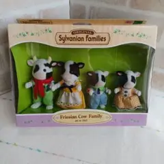 海外版ウシファミリー 　廃盤レア　シルバニアファミリー