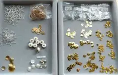 ハンドメイド 資材 材料 金属 パーツ ピアス 指輪 部品 まとめ売り
