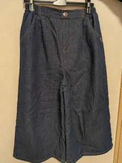 デニムワイドパンツ ボトムス