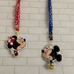 東京ディズニーリゾート ミニーマウス ミッキーマウス ストラップ　カチューシャ