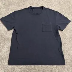 ブラックレーベル⭐︎ワッフル素材 ポケット付き Tシャツのサムネイル