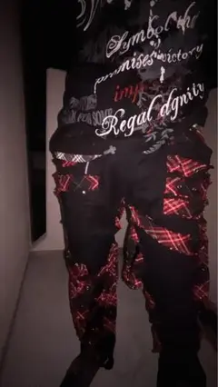 フリル付　y2k パンツ