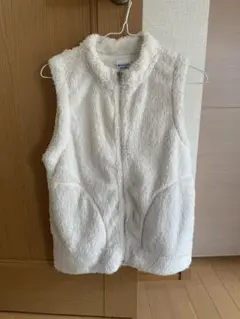 Champion フリースジャケット M ホワイト ボアベスト
