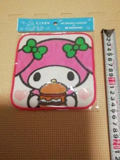 【新品未使用】モスワイワイセット　マイメロディー　マイメロ　ミニタオル