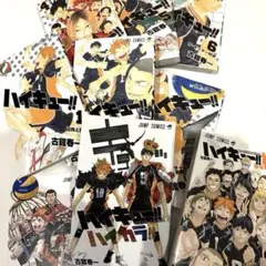ハイキュー!! コミック 1-6巻 + ハイカラ　極　33.5 グッズあり