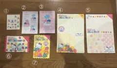 貴重品 ハローキティ キキララ レターセット サンリオ まとめ売り