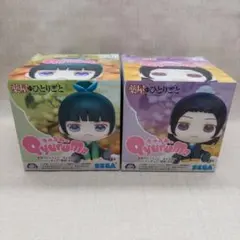 薬屋のひとりごと きゅるみー 猫猫 壬氏 ミニフィギュア 2種セット 未開封
