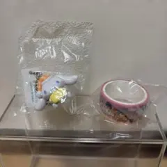 シナモン くら寿司 ビッくらポン キーホルダー フィギュア マスキングテープ