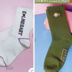 KOL ME BABY ◆BIGロゴソックス◆ワンポイント刺繍ソックスのサムネイル