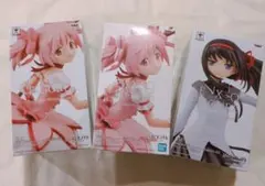 劇場版 まどか☆マギカ EXQ フィギュア 3点 まどか2種/ほむら1種