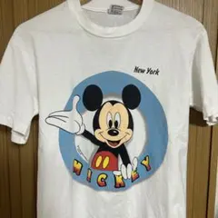 90s Mickey Mouse vintage Tシャツ New York