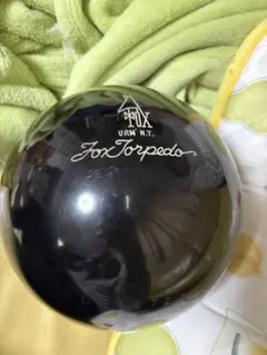 ヴィンテージ ボウリングボール “Fox Torpedo”（未ドリル・USA製）