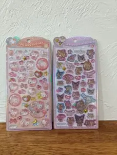 うるちゅるポップシール　２枚セット