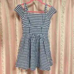 ダズリン ギンガムチェックワンピース
