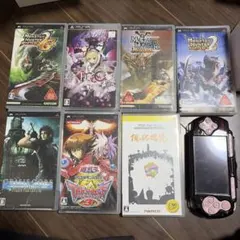 PSP-3000 XZ 本体 ＋ ソフト6本セット