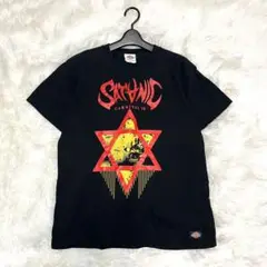 SATANIC サタニック Dickies コラボ Tシャツ ブラック M レア